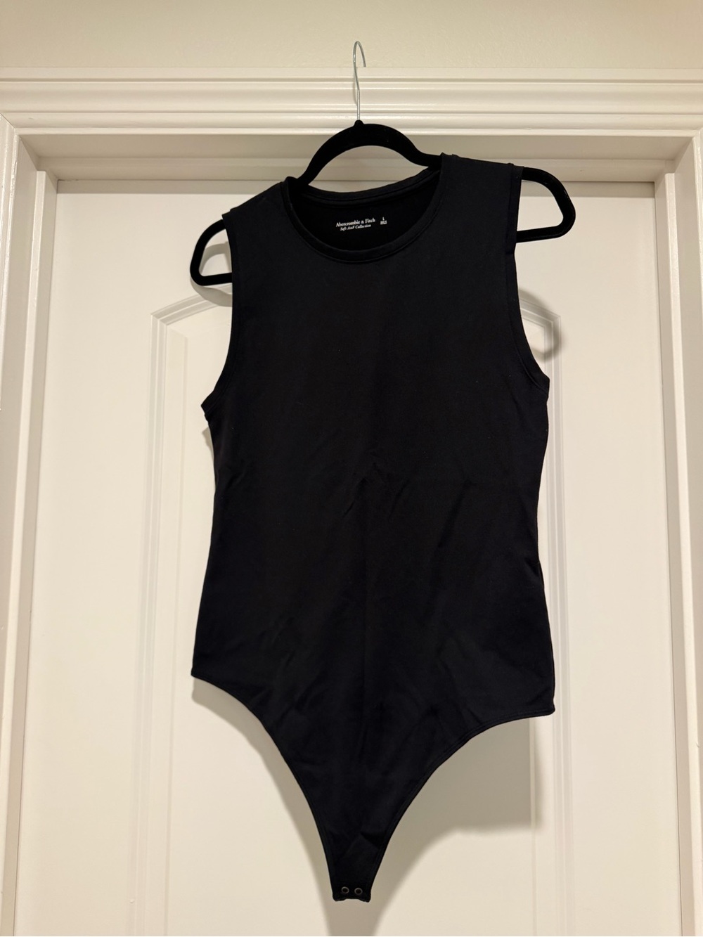 Size Large - Abercrombie & Fitch Black Sleeveless Bodysuit